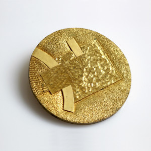 Eugene Pijanowski Untitled Medallion, 1980 Bronze 2½" in diameter